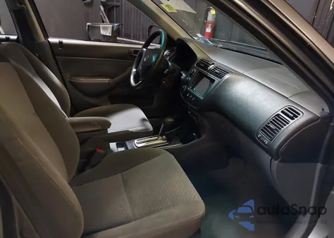 2005 Honda Civic Vp from USA, damaged, VIN 1HGES16355L015849